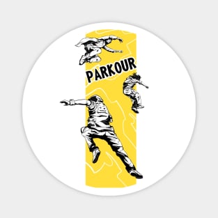 Parkour Magnet